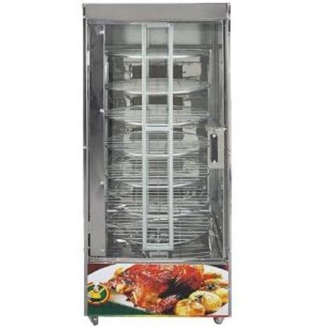 Máquina de Assar Frangos Giratória Frangueira 120kg Aço Inox - Gastromixx (ES) Menor preço em Máquina de Assar Frangos Giratória Frangueira 120kg Aço Inox - Gastromixx (ES)