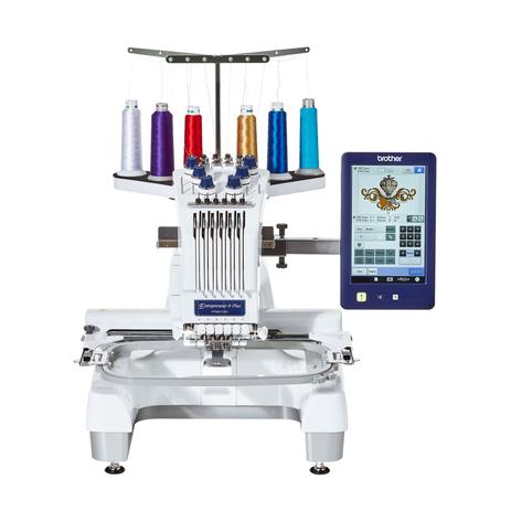 Máquina de Bordar Cilíndrica Plana Doméstica, 6 Agulhas, 60 Bordados, Corte de Linha, 1000ppm, PR670EDV - Brother Menor preço em Máquina de Bordar Cilíndrica Plana Doméstica, 6 Agulhas, 60 Bordados, Corte de Linha, 1000ppm, PR670EDV - Brother