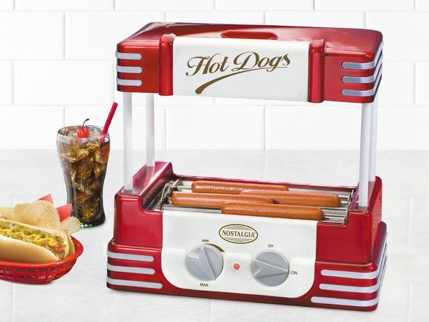 Maquina de Cachorro Quente RHD-800 Nostalgia - Hot Dog Roller Retrô