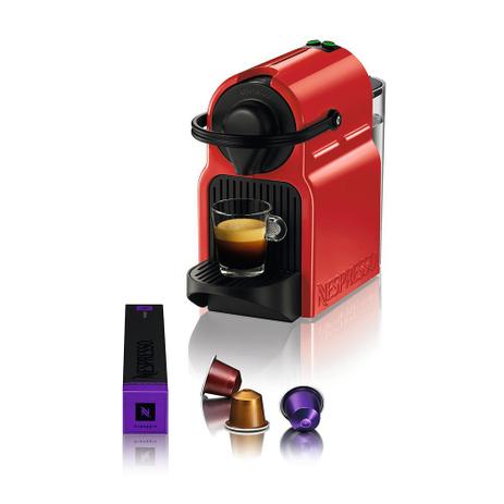 Cafeteira Expresso 19 Bar Nespresso Inissia Preto 110v Maquina De Cafe Inissia Ruby Red Nespresso Cafeteira Nespresso Magazine Luiza