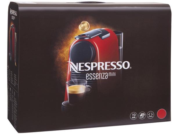 Máquina de Café Nespresso Essenza Mini D30 127V Vermelha