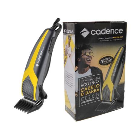 Máquina de Cortar Cabelo Cadence Cab174 + 8 Acessórios 220V Menor preço em Máquina de Cortar Cabelo Cadence Cab174 + 8 Acessórios 220V