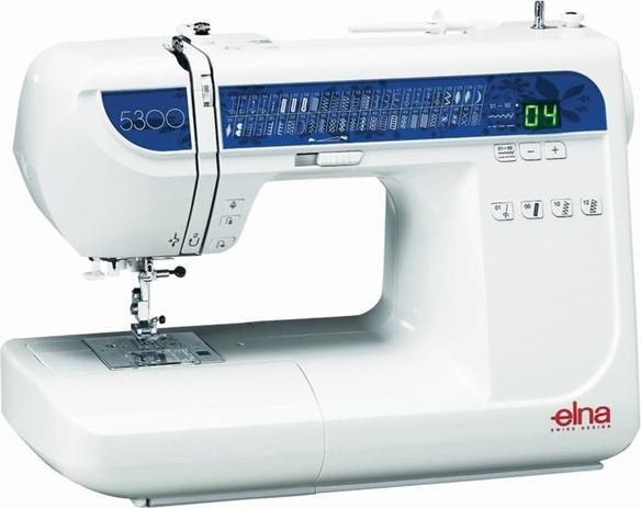 Máquina de Costura Domestica Elna 5300 - 220 VLTS + Kit de Linhas Menor preço em Máquina de Costura Domestica Elna 5300 - 220 VLTS + Kit de Linhas