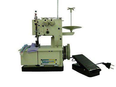 Máquina de Costura Galoneira Portatil 2 Agulhas Bracob Semi Industrial - BC-2600P - 220 V -