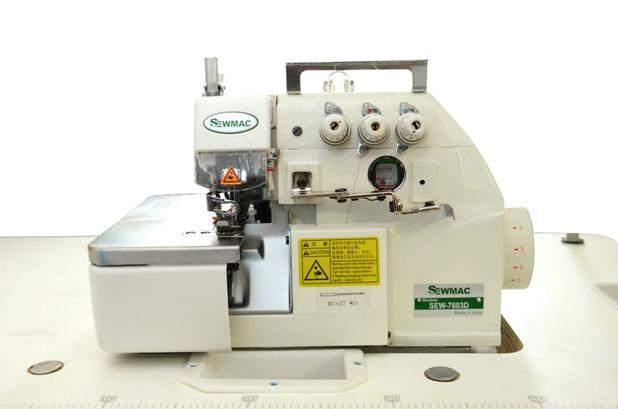 Maquina de costura overloque 3 fios industrial direct drive - Sewmac - SEW-7603D Menor preço em Maquina de costura overloque 3 fios industrial direct drive - Sewmac - SEW-7603D