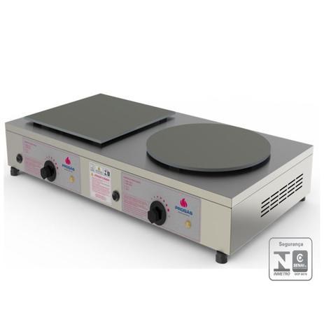 Maquina de crepe frances prkf-202 e 220v - Progas Menor preço em Maquina de crepe frances prkf-202 e 220v - Progas