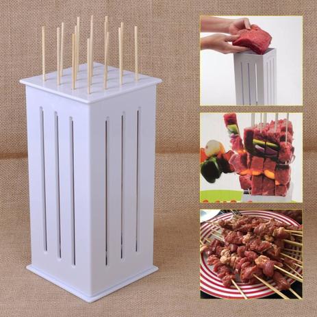 Máquina De Fazer Espetinho Churrasco Cortador Carne Kafta - Maquina espetinho carne Menor preço em Máquina De Fazer Espetinho Churrasco Cortador Carne Kafta - Maquina espetinho carne