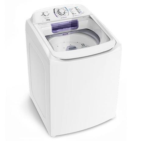 Máquina de Lavar Electrolux 13kg Branca Turbo Economia com Jet&Clean e Filtro Fiapos (LAC13)