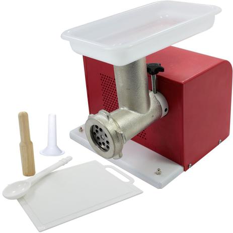 Máquina de Moer Carne Bocal 05 Elétrica - Vermelho - Anodilar Menor preço em Máquina de Moer Carne Bocal 05 Elétrica - Vermelho - Anodilar