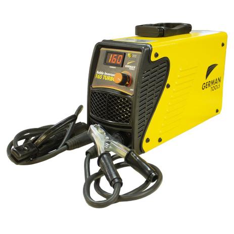 Maquina De Solda Inversora 160a 220v 165 German V8 - German tools Menor preço em Maquina De Solda Inversora 160a 220v 165 German V8 - German tools