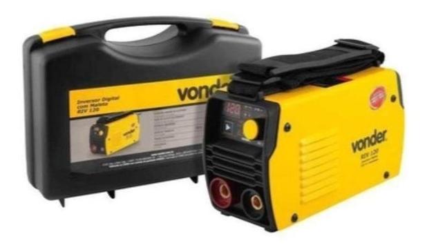 Máquina De Solda Inversora 220v Retificadora Solda Nova Nfe - Vonder Menor preço em Máquina De Solda Inversora 220v Retificadora Solda Nova Nfe - Vonder
