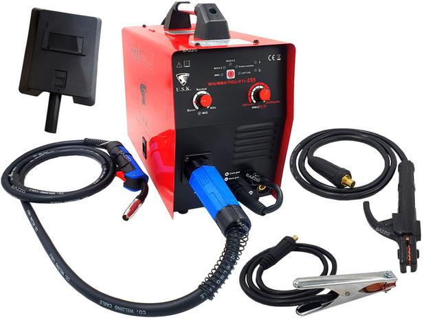 Maquina De Solda Inversora 255 Mig Tig Eletrodo Mma Multiprocesso Usk é boa?
