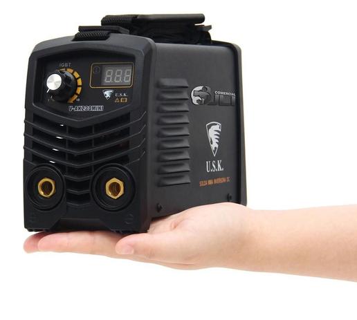 Maquina de Solda Inversora mini 230 220v 4 mm Mascara usk é boa?