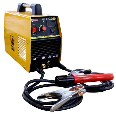 Maquina de solda inversora tig200s v8brasil tig e eletrodo - V8 brasil Menor preço em Maquina de solda inversora tig200s v8brasil tig e eletrodo - V8 brasil
