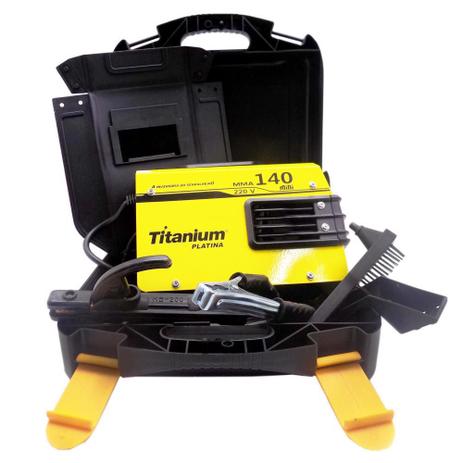 Maquina de Solda Mini Inversora Titanium platina MMA-140 220v é ruim? Maquina de Solda Mini Inversora Titanium platina MMA-140 220v é boa?