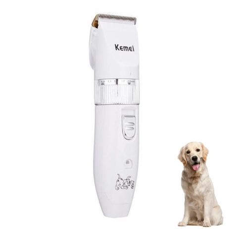 Maquina De Tosar Cachorro Gato Sem Fio Recarregável Profissional - Kemei Menor preço em Maquina De Tosar Cachorro Gato Sem Fio Recarregável Profissional - Kemei