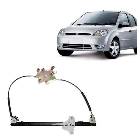Máquina de Vidro Elétrico Ford Fiesta G2 Amazon 2002 em Diante 4 Portas Lado Esquerdo sem Motor - Micro é boa?