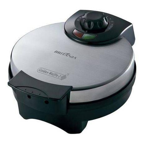 Maquina golden waffle prata/preto 850w britania 220v é boa?