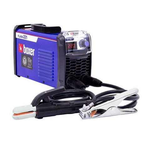 Maquina Inversora de Solda 220V 220A com Display Digital FLAMA221 - Boxer Menor preço em Maquina Inversora de Solda 220V 220A com Display Digital FLAMA221 - Boxer