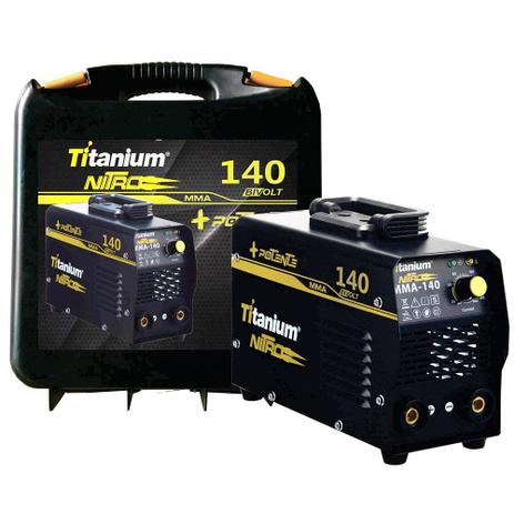 Máquina Inversora de Solda Nitro MMA 140A 60Hz Bivolt com Maleta TITANIUM-5404 é ruim? Máquina Inversora de Solda Nitro MMA 140A 60Hz Bivolt com Maleta TITANIUM-5404 é boa?