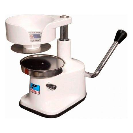 Maquina Modeladora Formato De Hamburguer Com 11,2cm Branco - HP-112 - Picelli Menor preço em Maquina Modeladora Formato De Hamburguer Com 11,2cm Branco - HP-112 - Picelli