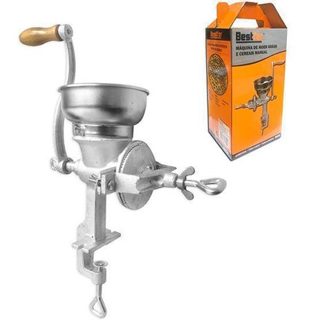 Maquina / moinho de metal para moer cafe/cereais/graos manual 35x13,5x37cm - Rio Chens Menor preço em Maquina / moinho de metal para moer cafe/cereais/graos manual 35x13,5x37cm - Rio Chens