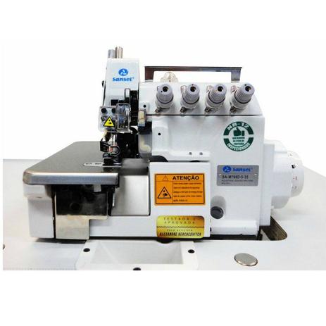 Maquina Overloque 2 Agulhas Sansei Ponto Cadeia SA-M798D-4-24 BK - 110 VLTS Menor preço em Maquina Overloque 2 Agulhas Sansei Ponto Cadeia SA-M798D-4-24 BK - 110 VLTS
