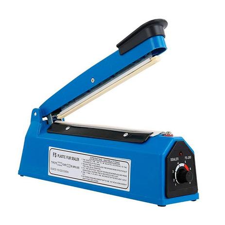Máquina Seladora de Impulso Manual Saco Plástico PP e PE 110V 20cm PFS-200 - Thata esportes Menor preço em Máquina Seladora de Impulso Manual Saco Plástico PP e PE 110V 20cm PFS-200 - Thata esportes