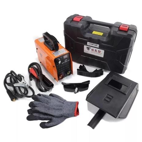 Maquina Solda Inversora Mini 223 Amper com Mascara Automatica 220v com maleta. - U.S.K. America King Menor preço em Maquina Solda Inversora Mini 223 Amper com Mascara Automatica 220v com maleta. - U.S.K. America King