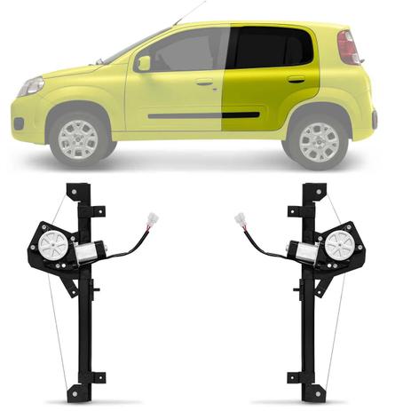 Máquina Vidro Elétrico Com Motor Fiat Novo Uno 2010 a 2017 4 Portas Traseiras - Dial é ruim? Máquina Vidro Elétrico Com Motor Fiat Novo Uno 2010 a 2017 4 Portas Traseiras - Dial é boa?