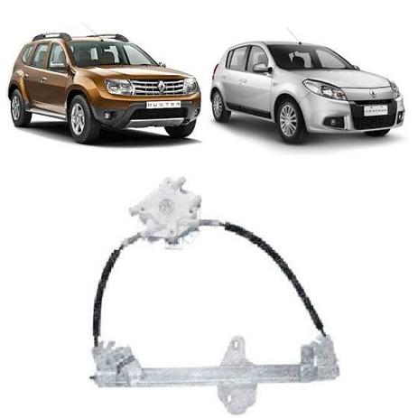Menor preço em Máquina vidro elétrico dianteira ld duster sandero 4p sem motor fixação mabuchi - Universal automotive