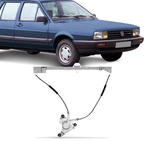 Menor preço em Maquina Vidro Santana 1986 a 1998 Eletrica Lado Motorista Dianteira Sem Motor 2p e 4p - Zinni  guell