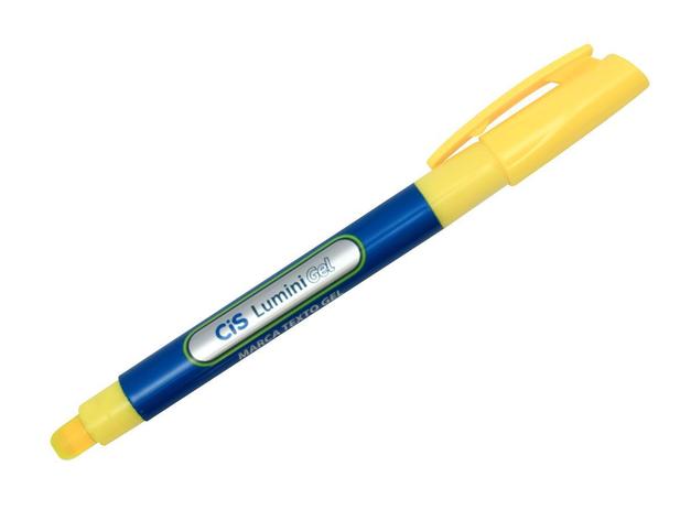 Marca Texto Lumini Gel, Caixa Com 12 Unidades, Cis - Amarelo - 550400 - Sertic Menor preço em Marca Texto Lumini Gel, Caixa Com 12 Unidades, Cis - Amarelo - 550400 - Sertic