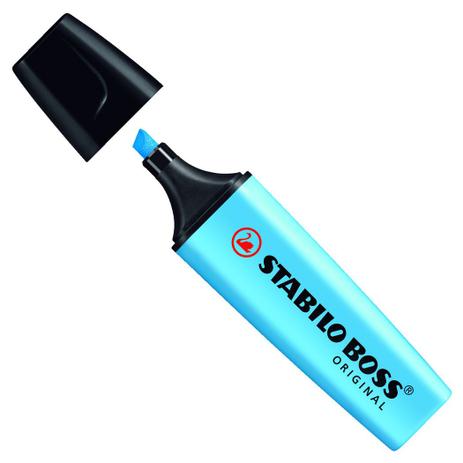 Marcador de Texto Boss Azul 31 Stabilo Menor preço em Marcador de Texto Boss Azul 31 Stabilo