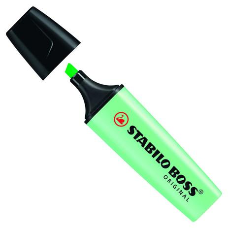 Marcador de Texto Boss Pastel Verde 116 Stabilo Menor preço em Marcador de Texto Boss Pastel Verde 116 Stabilo