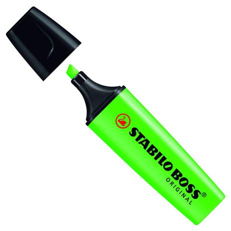 Marcador de Texto Boss Verde 33 Stabilo Menor preço em Marcador de Texto Boss Verde 33 Stabilo