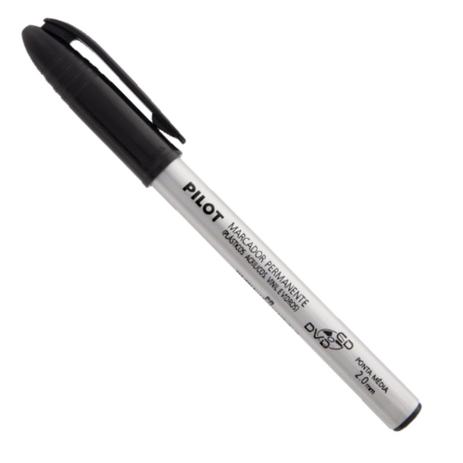 Marcador Permanente 2.0mm Preto para CD, Plástico, Metal e Vidro Pilot Menor preço em Marcador Permanente 2.0mm Preto para CD, Plástico, Metal e Vidro Pilot