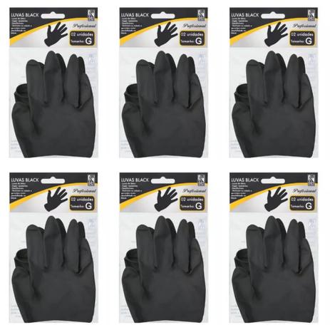 Marco Boni 1497 Luva P/ Procedimentos Látex Black G (Kit C/06) Menor preço em Marco Boni 1497 Luva P/ Procedimentos Látex Black G (Kit C/06)
