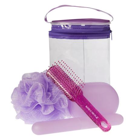 Marco Boni Higiene Pessoal Kit - Nécessaire + Escova de Cabelo + Porta Escova Dental + Saboneteira + Esponja Menor preço em Marco Boni Higiene Pessoal Kit - Nécessaire + Escova de Cabelo + Porta Escova Dental + Saboneteira + Esponja