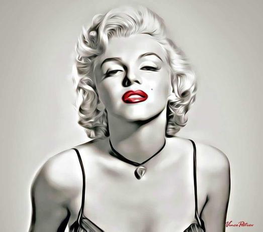 Marilyn - Vince Pietrov - Tela 60x67 Para Quadro - Santhatela Menor preço em Marilyn - Vince Pietrov - Tela 60x67 Para Quadro - Santhatela