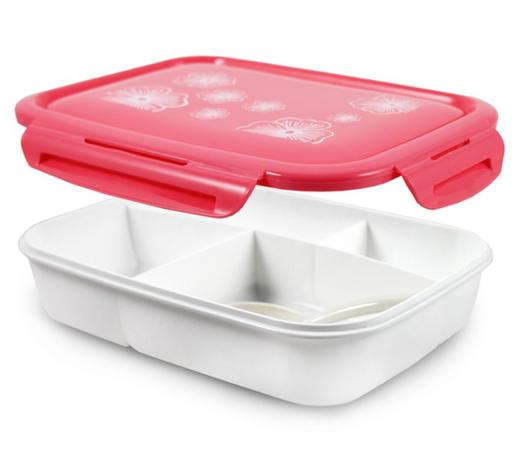 Marmita com 4 compartimentos 1350ml Rosa - Jacki design é ruim? Marmita com 4 compartimentos 1350ml Rosa - Jacki design é boa?