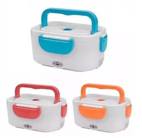 Marmita Elétrica Lunch Box Lancheira com Divisórias Talher Bivolt Cores Variadas - Compre na net Menor preço em Marmita Elétrica Lunch Box Lancheira com Divisórias Talher Bivolt Cores Variadas - Compre na net