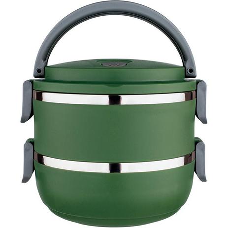Marmita Lunch Box 1,4L - Euro Home Menor preço em Marmita Lunch Box 1,4L - Euro Home