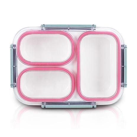 Marmita pote fitness para alimentos 3 divisórias refeição dieta freezer e microondas jacki design pi Menor preço em Marmita pote fitness para alimentos 3 divisórias refeição dieta freezer e microondas jacki design pi