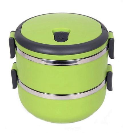 Marmita Semi-Térmica 2 Andares Hermética Aço Inox - Utifácil é ruim? Marmita Semi-Térmica 2 Andares Hermética Aço Inox - Utifácil é boa?