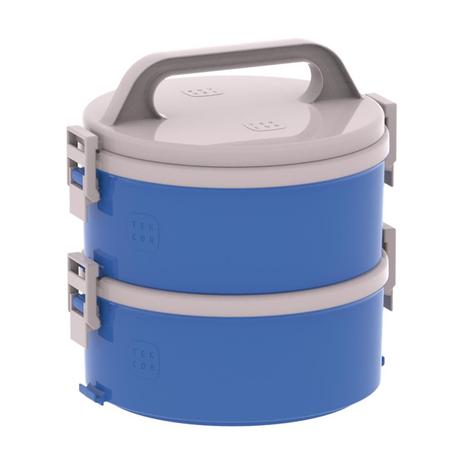 Marmita Teckor 1,5L 1S1D Soprano 09003.1326.05 Azul Menor preço em Marmita Teckor 1,5L 1S1D Soprano 09003.1326.05 Azul