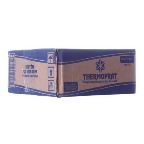 Marmitex de Alumínio nº 7 com Tampa 480ml Fechamento Máquina 100un Thermoprat Menor preço em Marmitex de Alumínio nº 7 com Tampa 480ml Fechamento Máquina 100un Thermoprat