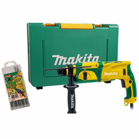 Martelete Combinado Rotativo e Rompedor 24mm, HR2470BR 800W - Makita 220V Menor preço em Martelete Combinado Rotativo e Rompedor 24mm, HR2470BR 800W - Makita 220V