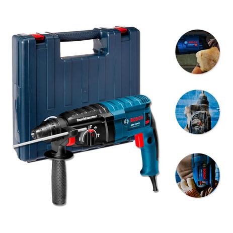Martelete Perfurador Rompedor 820w Sds Plus Gbh 2-24d Bosch Menor preço em Martelete Perfurador Rompedor 820w Sds Plus Gbh 2-24d Bosch