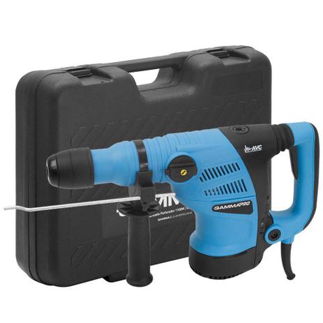 Martelete Perfurador Rompedor Industrial SDS Max 5,7Kg 9J 1100W 110V GAMMA GP1956 Menor preço em Martelete Perfurador Rompedor Industrial SDS Max 5,7Kg 9J 1100W 110V GAMMA GP1956
